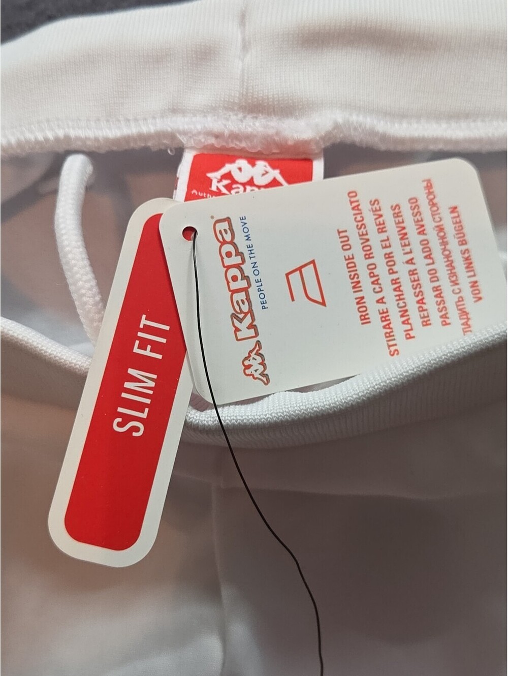 women's white sweat pants by  Kappa size XS - Picture 12 of 15